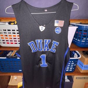 Duke Blue Devils (Zion Williamson) Men’s Medium ACC Jersey - Black & Blue